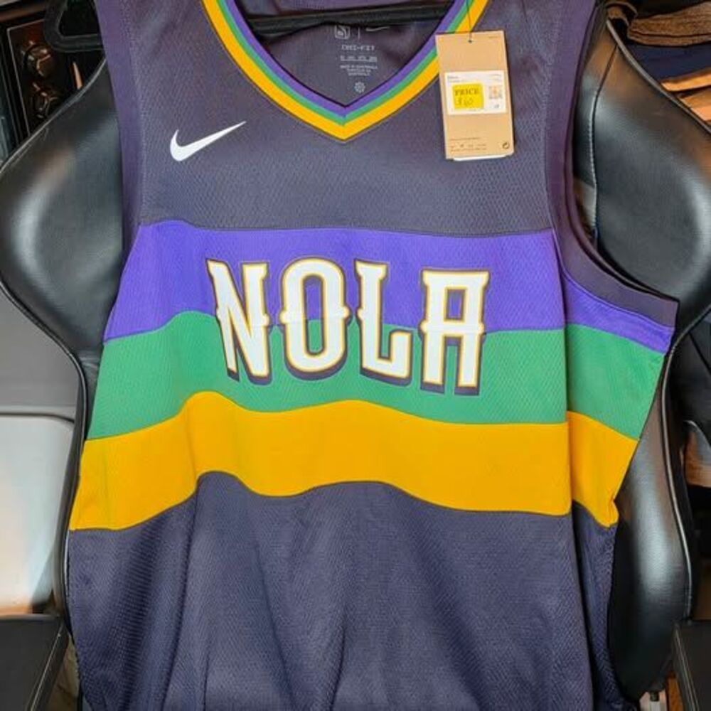 New Orleans Pelicans Mens 3XL City Edition Team Jersey